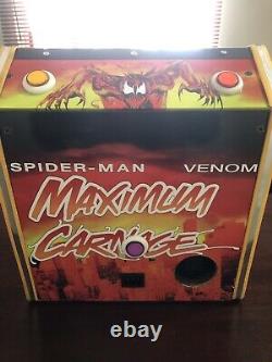 10 SPIDER-MAN MAXIMUM CARNAGE Mini Arcade Machine With 10,000 Games