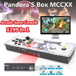 1299 in 1 Video Games Arcade Console Machine Double Stick Pandora's Key Box US