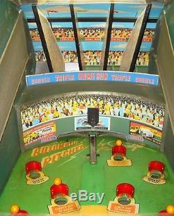 1948 Scientific Pitchem & Batem P&B Baseball Arcade Machine VERY COOL STYLE