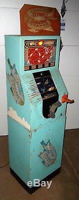 1950 Int'l Mutoscope Flying Saucers Animated Arcade Machine RARE & SPACE THEME