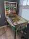 1965 Midway's Play Ball Arcade Pitch And Bat Baseball Game 100% Working Pinball