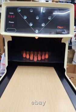 1978 Vintage Louis Marx Series 300 Bowling Alley Electronic Arcade Machine READ