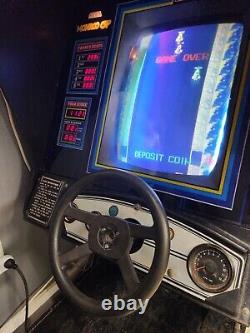 1979 SEGA Monaco GP Cockpit Arcade game Working With FPGA Installed
