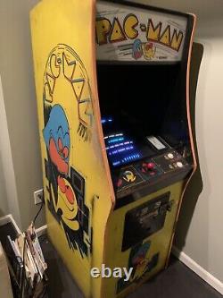 1980 PAC-MAN Arcade Machine Vintage Works