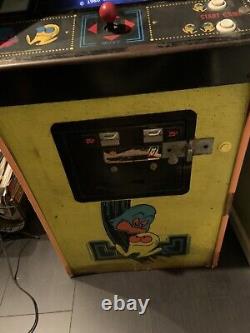 1980 PAC-MAN Arcade Machine Vintage Works