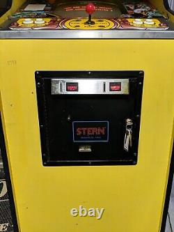 1981 Stern Konami Scramble Authentic Vintage Dedicated Arcade Machine with PCB