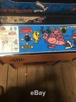1982 Donkey Kong Jr Original Full Size Refurbished Arcade Machine