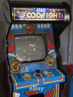 1983 Atari Food Fight Video Arcade Machine