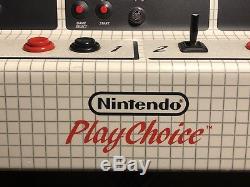 1986 NINTENDO PLAYCHOICE 10 TABLE TOP Arcade Machine with FULL RACK 100% Working
