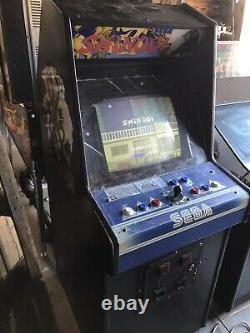 1988 Sega Shinobi Arcade Machine Game Cabinet Working