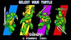 1991 Konami Teenage Mutant Ninja Turtles Arcade Machine TMNT Turtles In Time PCB