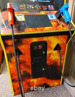 1997 Atari Arcade Game Machine MAXIMUM FORCE Excellent Condition Fully Working