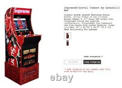 1 of 2400? 1/2400? Supreme Mortal Kombat Arcade Machine Arcade1UP SEALED BOX