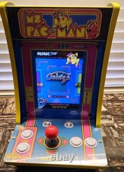 2020 Arcade1UP Ms. PAC-MAN Counter-Cade 4 Game Electronic Arcade WORKING