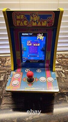 2020 Arcade1UP Ms. PAC-MAN Counter-Cade 4 Game Electronic Arcade WORKING