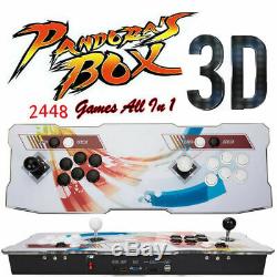 2448 In1 Games Pandora 9s Treasure 3D Home Console Arcade Machine Double Sticks