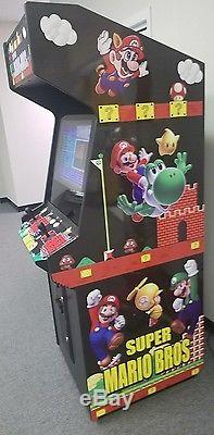 24 LED Two Players Deluxe Arcade Machine Super Mario Bros Wrap 3149 Games