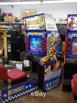 2 Mario Kart Arcade GP Nintendo Namco Arcade Driving Game Machines Clean Working