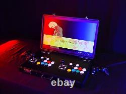 2-Player 18.5 Portable Laptop Arcade Machine 2300 Games WiFi Download Enabled