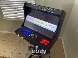 2 Players Bartop Arcade machine with Trackball and LED buttons