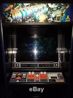 3 Games Atari Asteroids Lunar Lander & Deluxe Arcade Game Machine, Works 100%