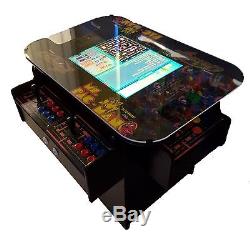 3 Sided Cocktail Arcade Machine With 1000+ Games