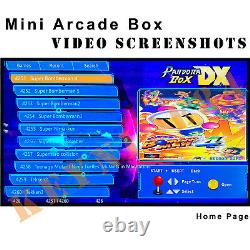 4260 Games Mini Street Arcade Machine with Wired Controllers Pandora DX Joystick