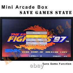 4260 Games Mini Street Arcade Machine with Wired Controllers Pandora DX Joystick