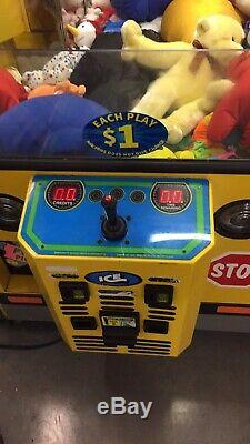 42 ICE Plush Bus Crane Claw Machine Arcade Game #3! Shipping Available