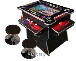 4 PLAYER Cocktail Arcade Machine3500 Classic Games 22 SCREEN BLACK