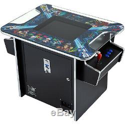4 PLAYER Cocktail Arcade Machine 2475 Classic Games Commercial Grade 3 Sided