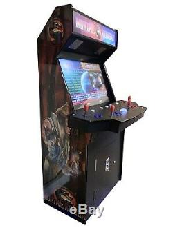4 PLAYER STANDUP Arcade Machine3500 Classic Games 32 inch SCREEN UPRIGHT