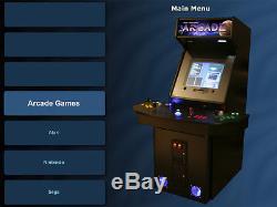 4 Player Arcade Machine Mame. Ready to play. With computer and all electronics