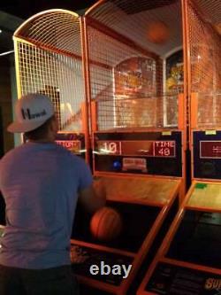 (5) Super Shot Skee ball Arcade Basketball Shooting Game machines