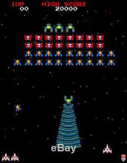 60 Game Tv Game Arcade Machine Galaga Pacman 1942 Defender Space Invaders Mario