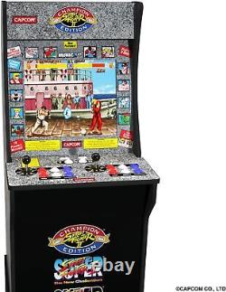 ARCADE1UP Street Fighter Classic 3-in-1 Home Arcade, 4Ft