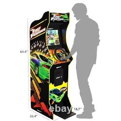 ARCADE1UP The Fast & The Furious Deluxe Arcade Game Machine Home Room WiFi