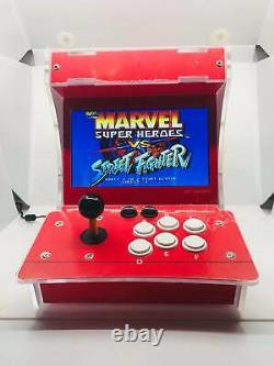 ARCADE MACHINE 3399 in 1 RED 10in LCD 2 PLAYER