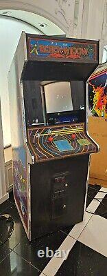 ATARI Black Widow Arcade Classic 1982 RARE Vector Monitor, ORIGINAL Cabinet