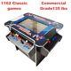 Amazing Cocktail Arcade Machine With 1162 Classic Games 165lbs Commercial Grade