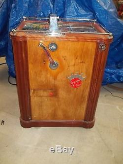 Antique Pace Saratoga Slot Machine Gambling Casino Vegas Coin Op Arcade