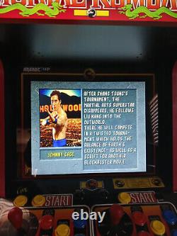 Arcade1UP Mortal Kombat 30th Anniversary Video Game Arcade Machine Riser Cabinet