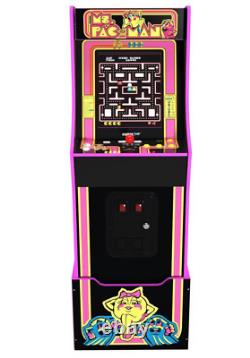 Arcade1UP Ms. Pac-Man Legacy 14 Video Games in 1 Arcade Machine WithRiser And WiFI