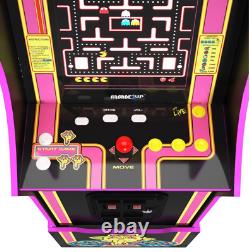 Arcade1UP Ms. Pac-Man Legacy 14 Video Games in 1 Arcade Machine WithRiser And WiFI