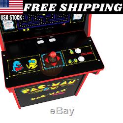 Arcade1UP Pac-Man Arcade Machine 2 Games in 1 withRiser Coinless operation New