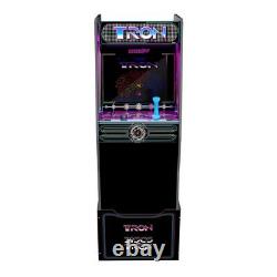 Arcade1UP TRON Arcade Lit Marquee Deck Protector Wifi Stool Video Game Machine