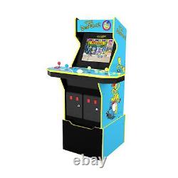 Arcade1UP The Simpsons Video Arcade Game Machine WithRiser Wifi & BARSTOOL