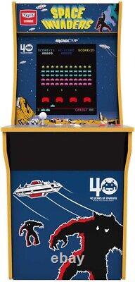 Arcade1Up 40th Anniv Space Invaders Arcade Machine New in Box! TAITO 1up RARE