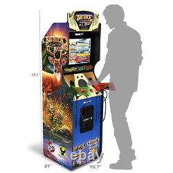 Arcade1Up Big Buck Hunter Pro Deluxe Video Arcade Machine With 4 Classic Games
