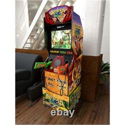 Arcade1Up Big Buck World 4 Games in 1 Video Game Arcade with Custom Riser and 2